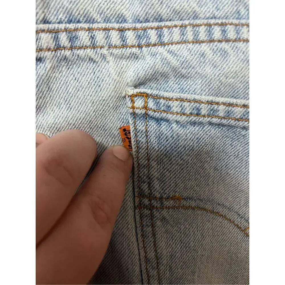 1997 Orange Tab 505 Levi’s‎ Sz 38x30